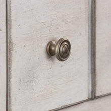 Heartland 5 Drawer Chest in Antique White w/ Tobacco Top