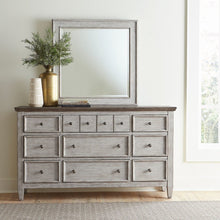 Heartland King Panel Bed, Dresser & Mirror
