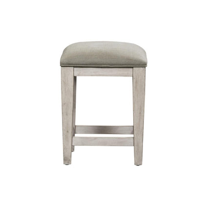 Upholstered Console Stool