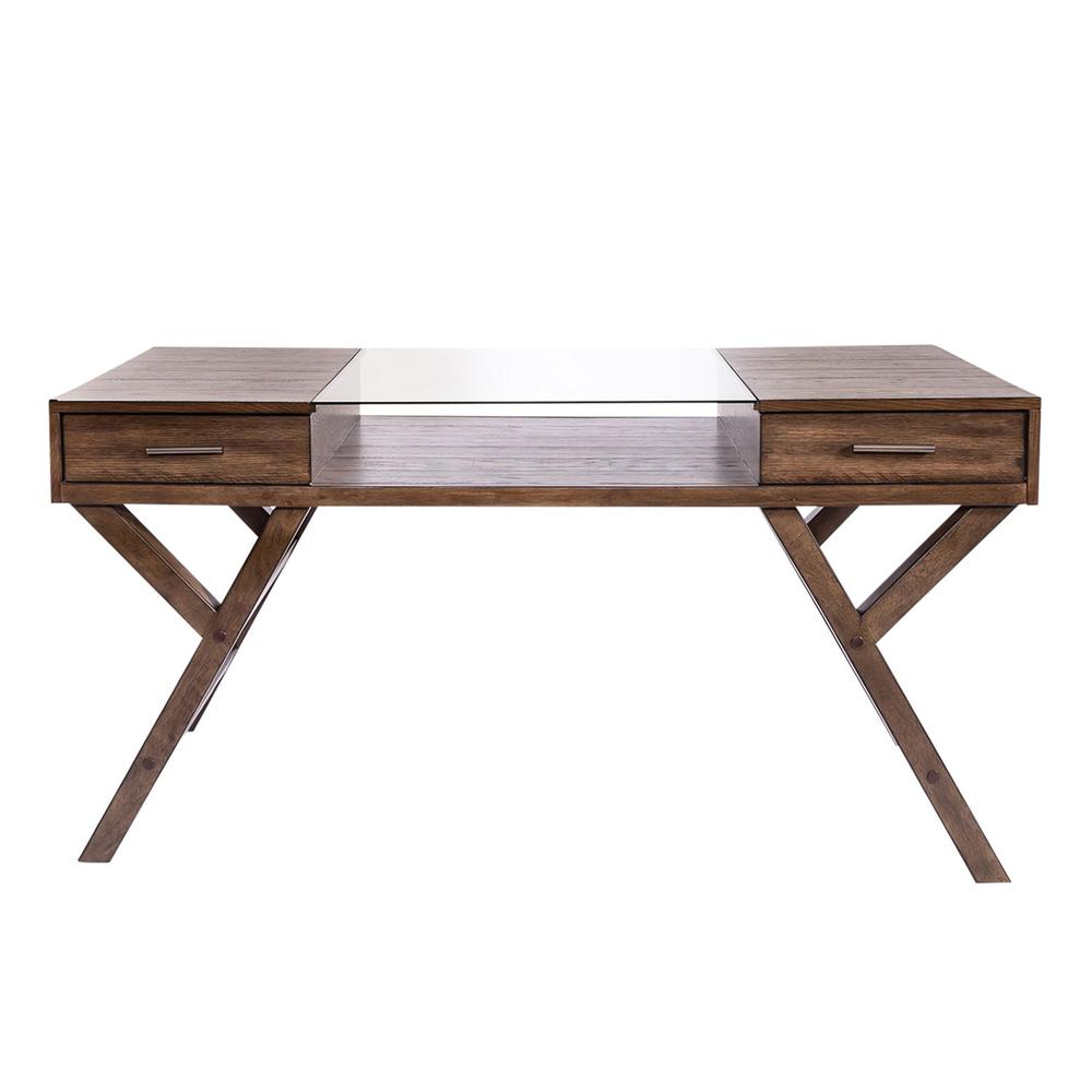 Lennox Writing Desk in Weathered Chestnut