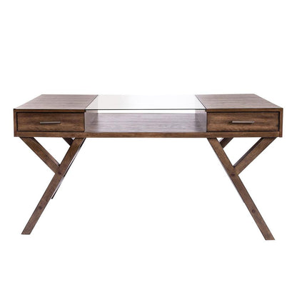 Lennox Writing Desk in Weathered Chestnut