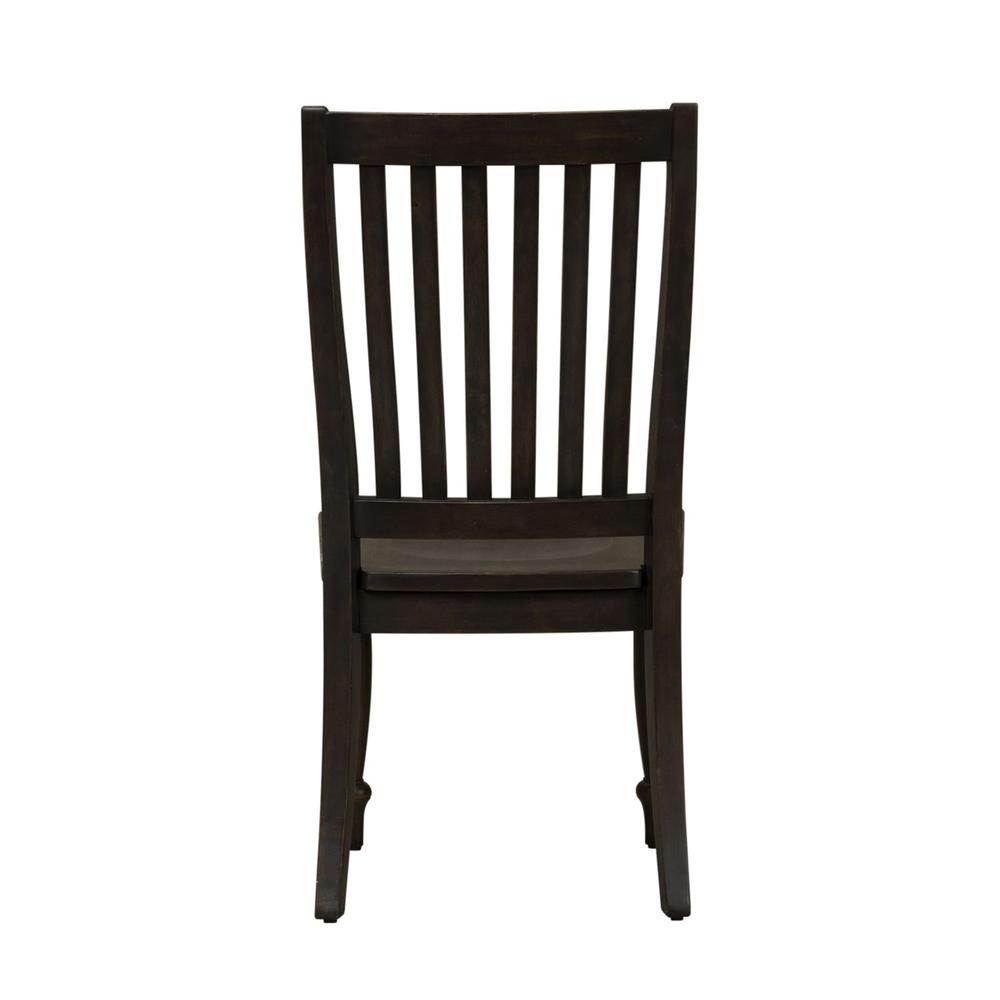 Harvest Home Slat Back Side Chair (RTA) in Chalkboard