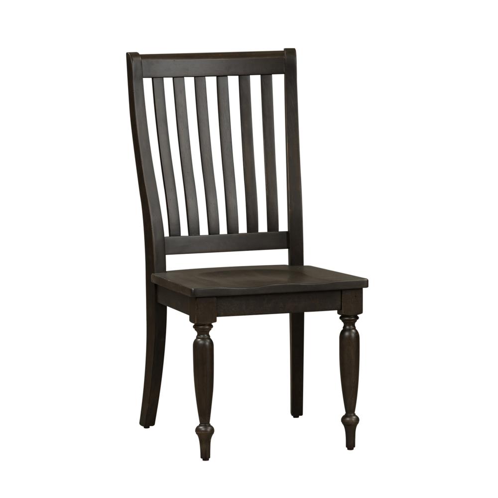 Harvest Home 5 Piece Trestle Table Set in Chalkboard
