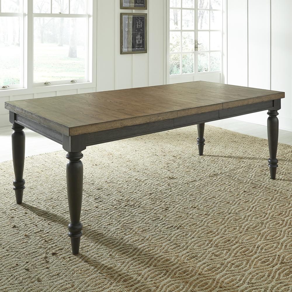 Harvest Home 6 Piece Rectangular Table Set in Chalkboard