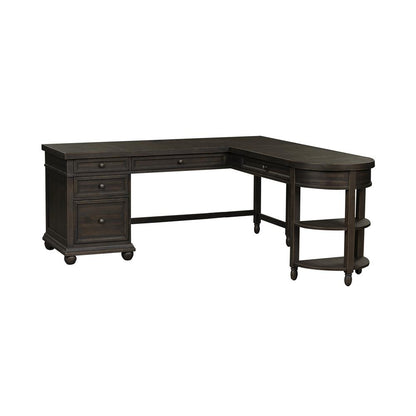 Harvest Home L Shaped Desk Set in Chalkboard
