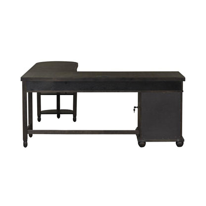 Harvest Home L Shaped Desk Set in Chalkboard