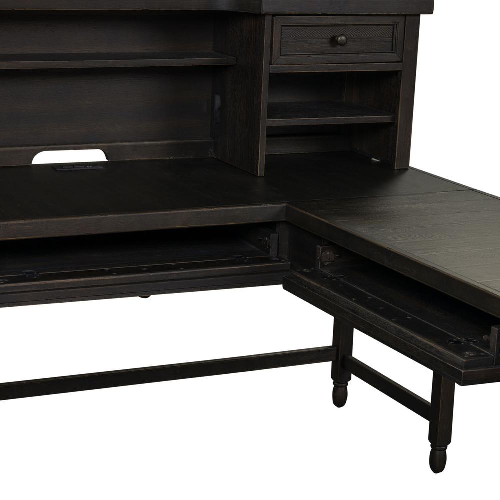 Harvest Home Optional L Shaped Desk Set in Chalkboard