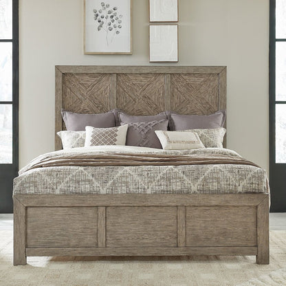 Skyview Lodge Skyview Lodge King Panel Bed - Cobblestone