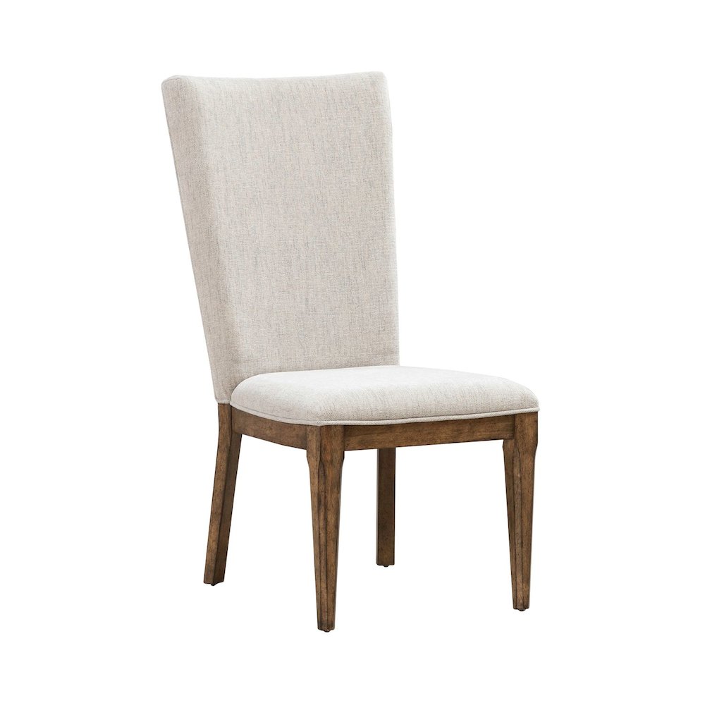 Carolina Park Upholstered Side Chair for Dining Room - Set of 2  - Amber Brown