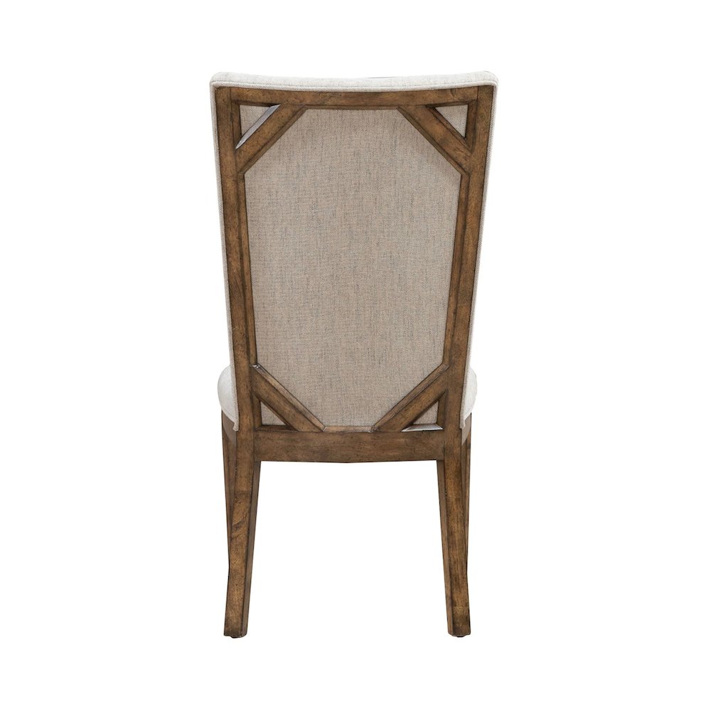 Carolina Park Upholstered Side Chair for Dining Room - Set of 2  - Amber Brown