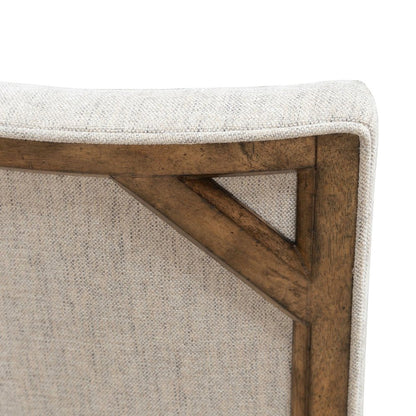 Carolina Park Upholstered Side Chair for Dining Room - Set of 2  - Amber Brown