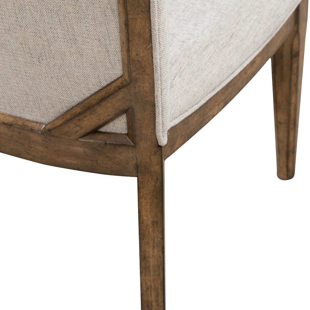 Carolina Park Upholstered Side Chair for Dining Room - Set of 2  - Amber Brown