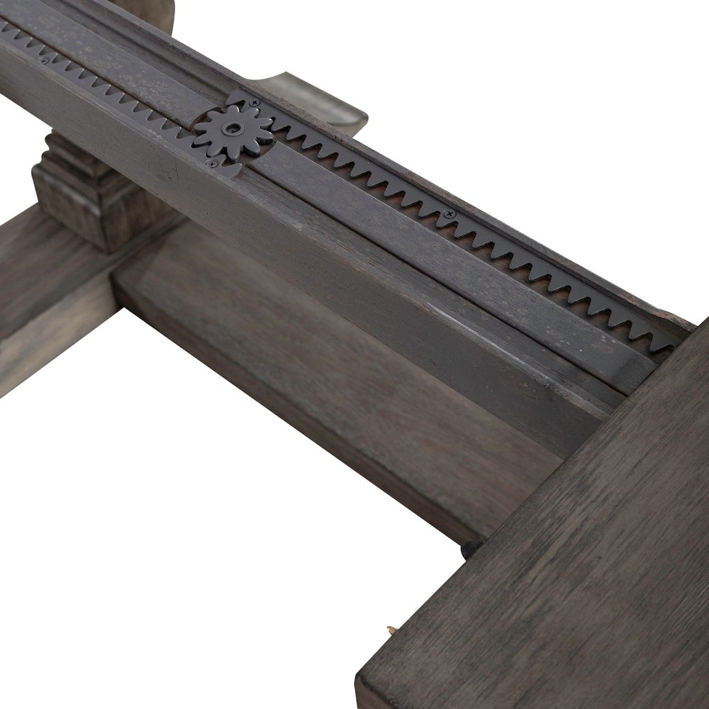 Westfield 9 Piece Trestle Table Set in Havana Brown color