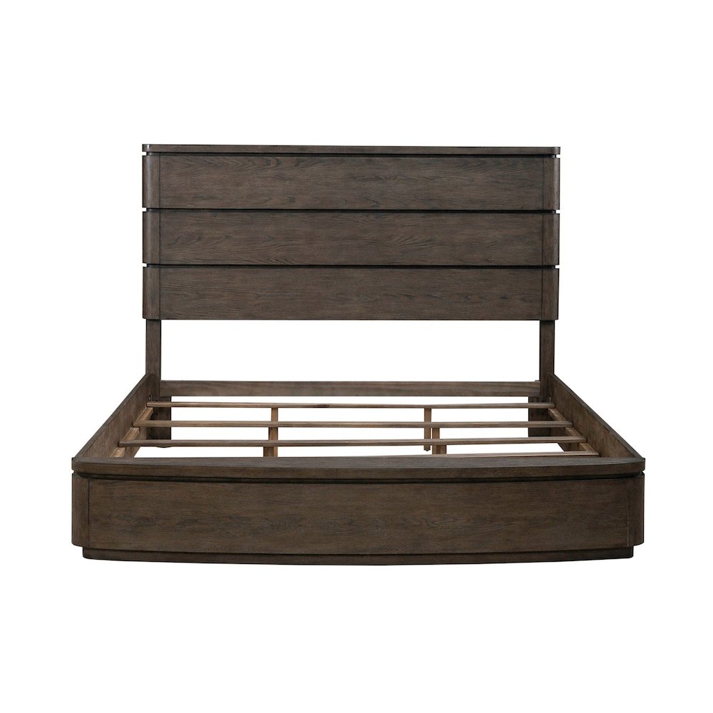 King Panel Bed LED Touch Light, Dresser & Mirror, Chest, Night Stand