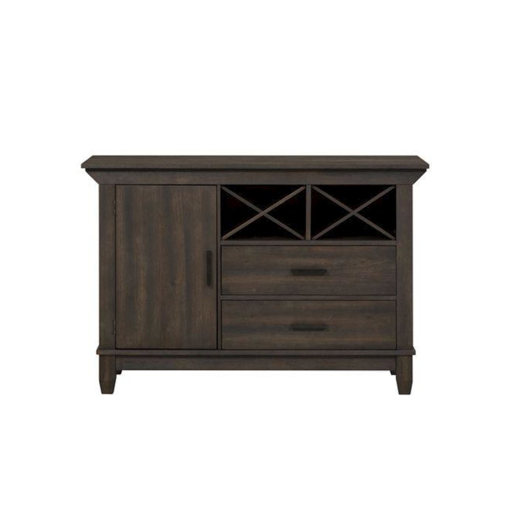 Brown Small Buffet Cabinet – Versatile Entryway or Short Floor Cabinet
