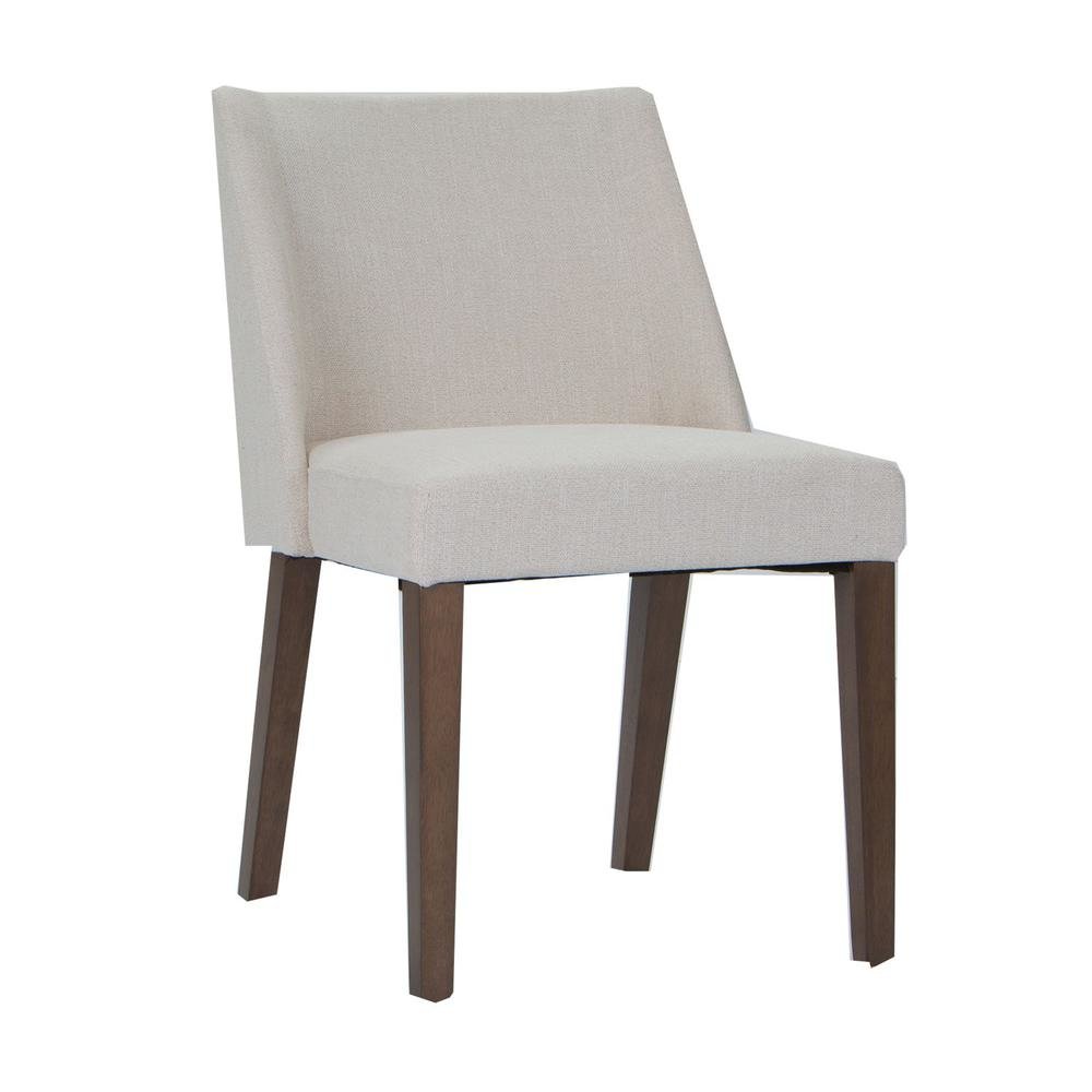 Light Tan Dining Chair – Elegant Upholstered Chair for Kitchens or Dining Rooms