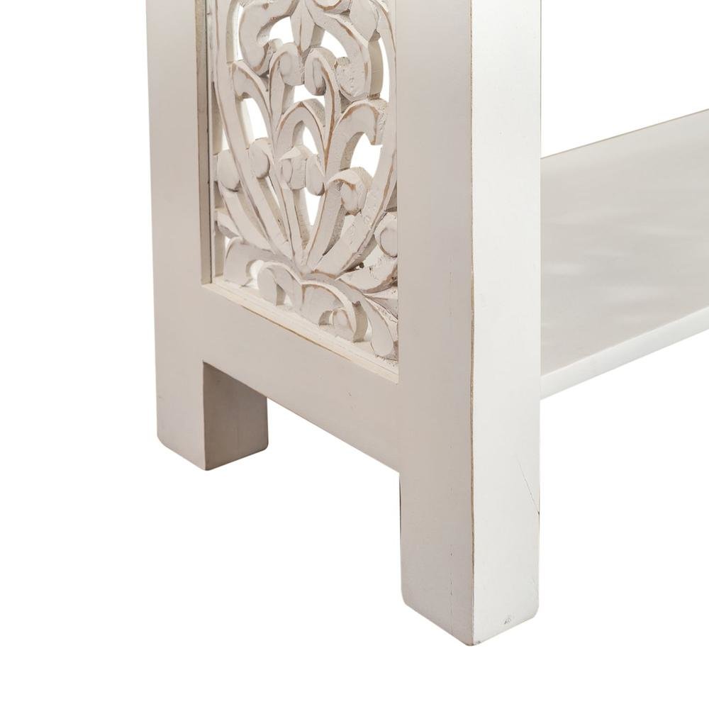 White Narrow 5-Tier Bookcase, Skinny Bookshelf, Tall Narrow Bookshelf