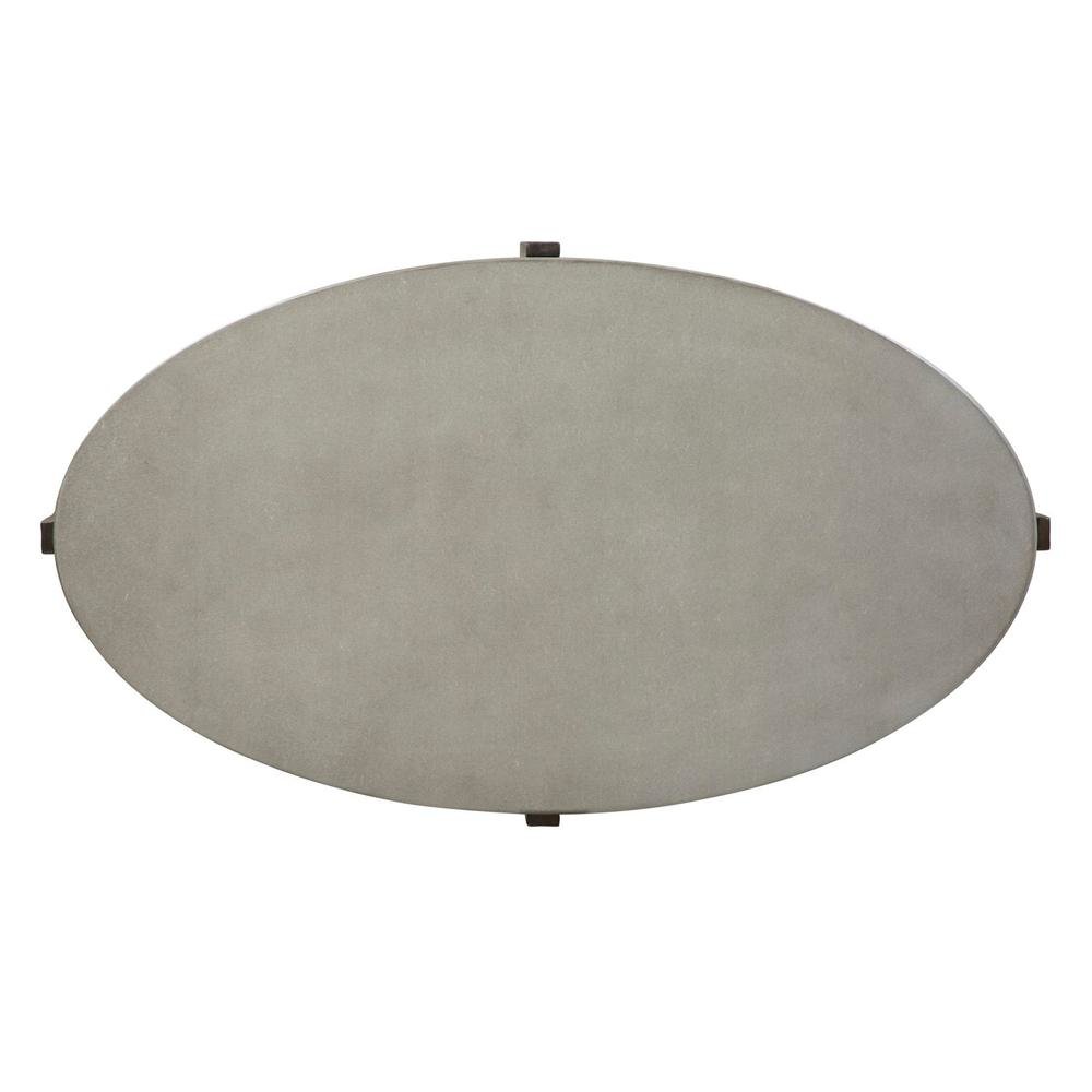 Brown Round Cocktail Table – Stylish Living Room Center Table for Living Room
