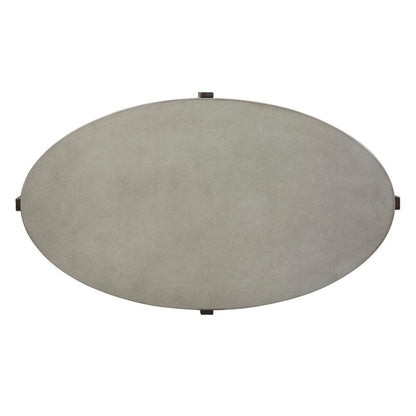 Brown Round Cocktail Table – Stylish Living Room Center Table for Living Room