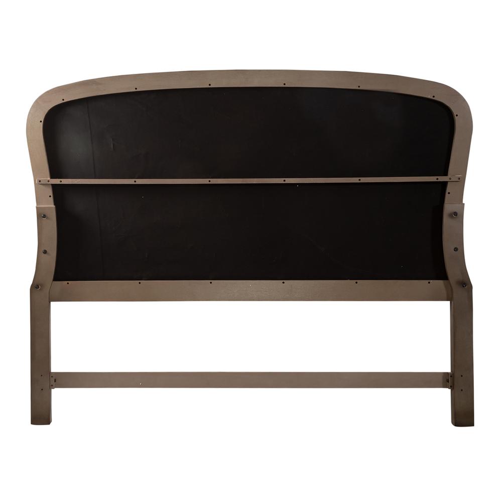 Americana Farmhouse Queen Tufted Panel Headboard in Dusty Taupe