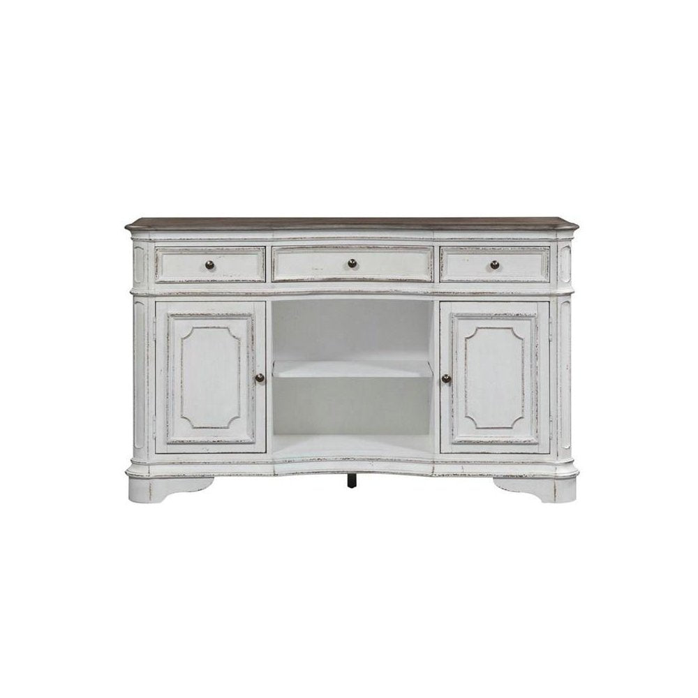 Magnolia Manor Server in Antique White