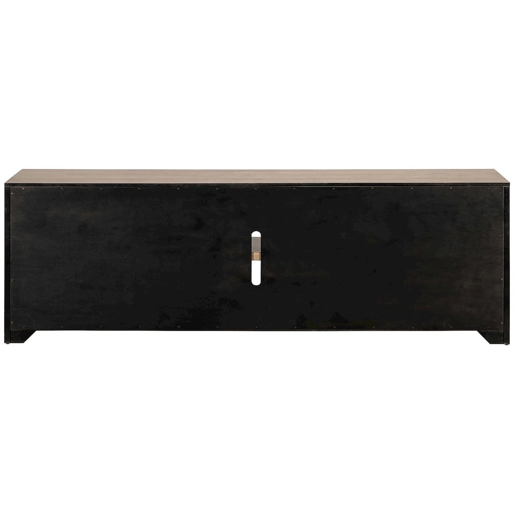 Proximity Place 82 Inch TV Console - Barley Buff Birch Wood