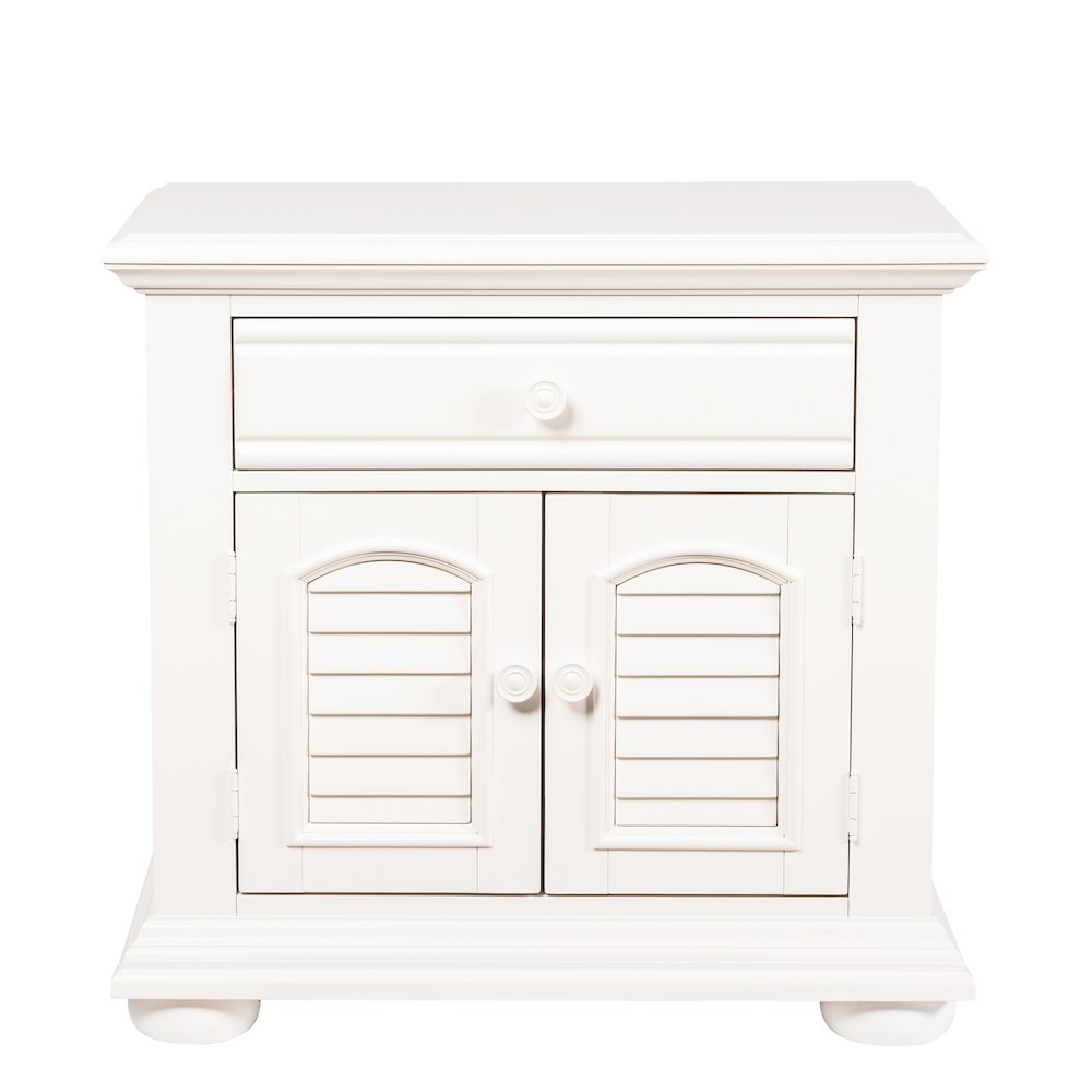Summer House I King Poster Bed, Dresser & Mirror, Night Stand
