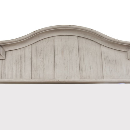 Queen Poster Bed, Dresser & Mirror in Pine Solids with Hickory and Pine Veneers