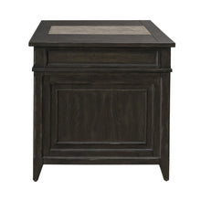 Executive Desk in Rubberwood Solids w/ Split Heart White Oak Veneers