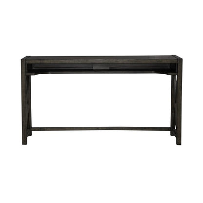Lennox Console Bar Table in Weathered Chestnut