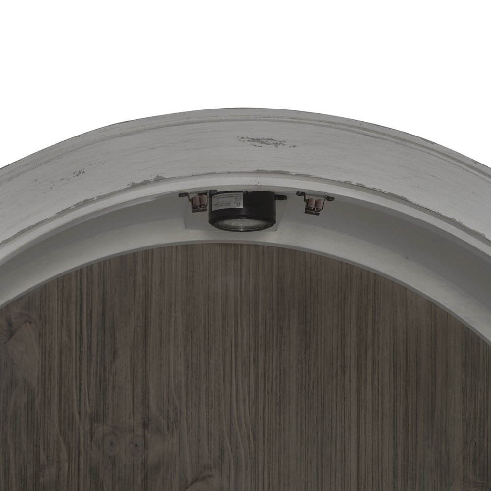 River Place Curio Cabinet in Pine Solids & Veneers