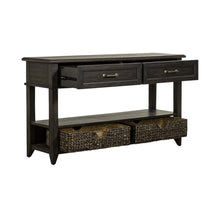 Mill Creek 2 Drawer Sofa Table in Peppercorn