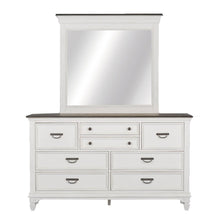 King Panel Bed, Dresser & Mirror, Chest
