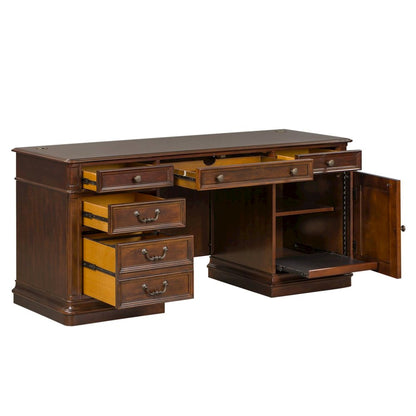 Brayton Manor Credenza in Poplar Solids & Cherry/Birch Veneers