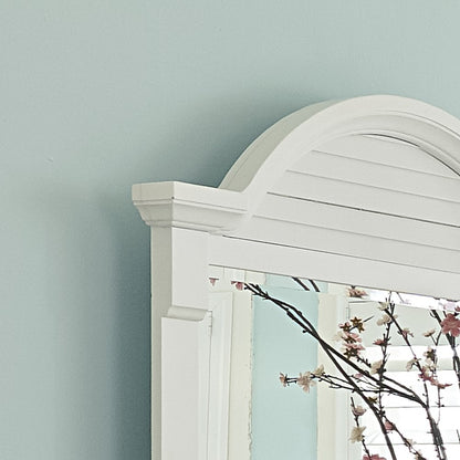 Summer House I King Poster Bed, Dresser & Mirror, Night Stand