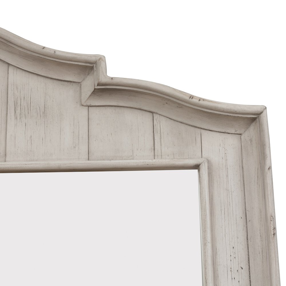 Farmhouse Reimagined Queen Poster Bed, Dresser & Mirror, Chest