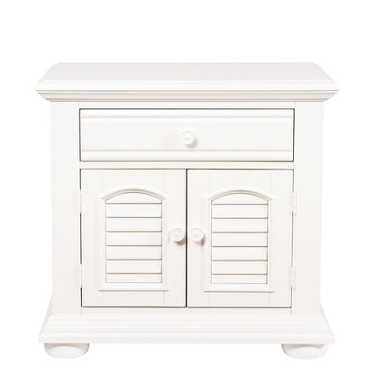 Summer House I Queen Panel Bed, Dresser & Mirror, Chest, Night Stand
