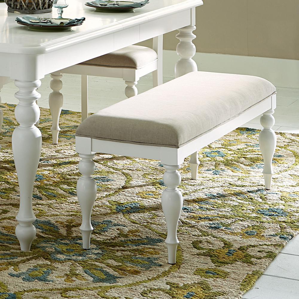 Summer House Bench (RTA) in Oyster White