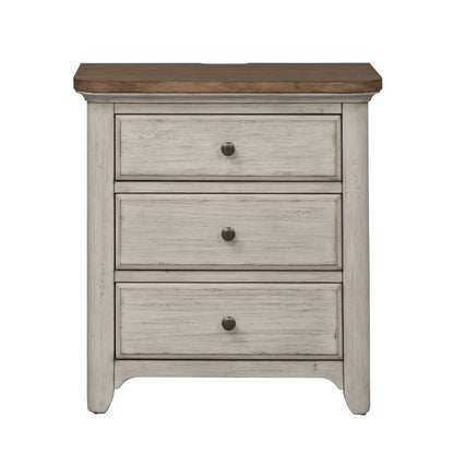 Farmhouse Reimagined King Poster Bed, Dresser & Mirror, Night Stand