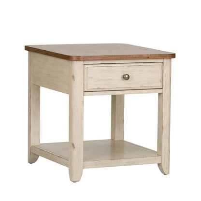 Farmhouse Reimagined 3 Piece Set (1-Cocktail 2-End Tables)