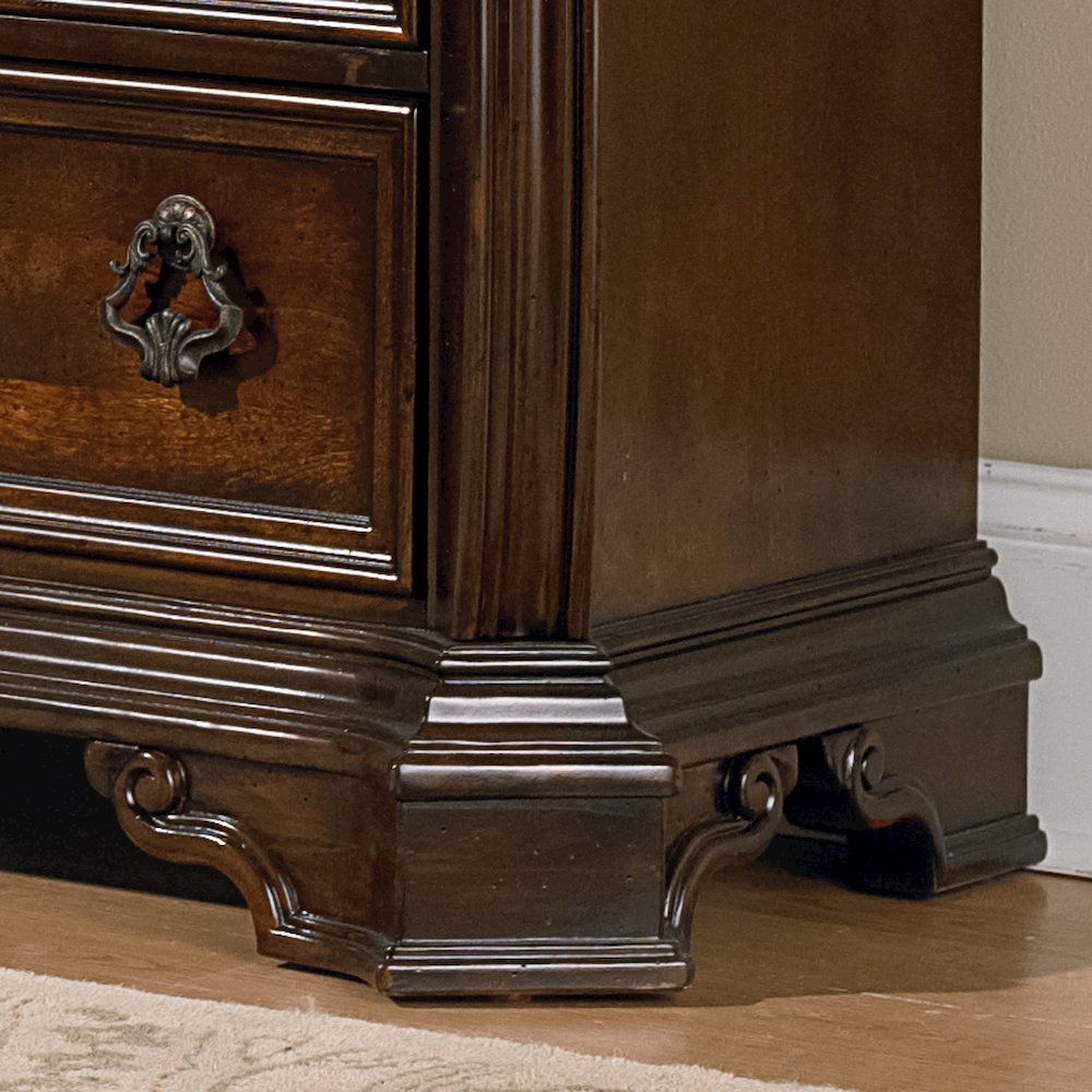 Arbor Place Queen Sleigh Bed, Dresser & Mirror, Chest, Night Stand