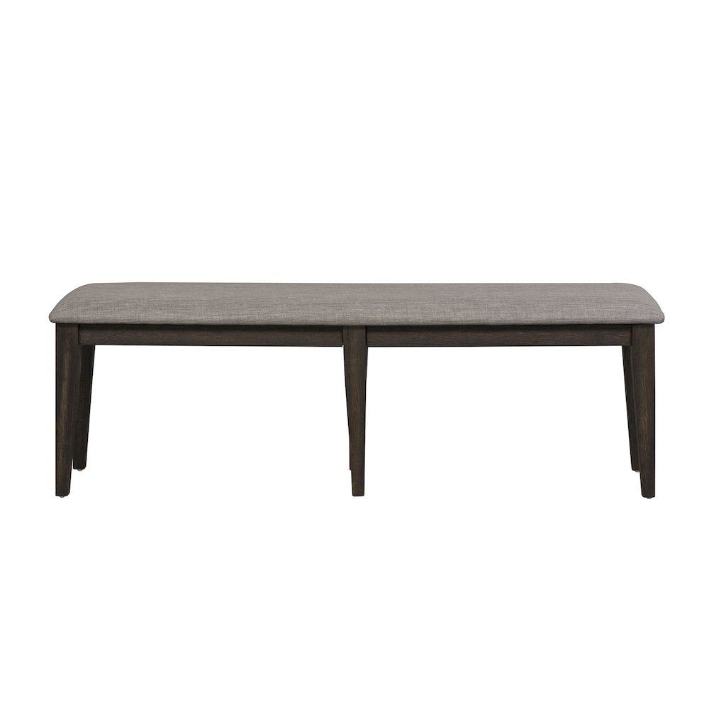 Optional 6 Piece Trestle Table Set in Rubberwood Solids and Acacia Veneers