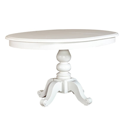 Pedestal Table in Poplar/Pine Solids w/ Wood Products