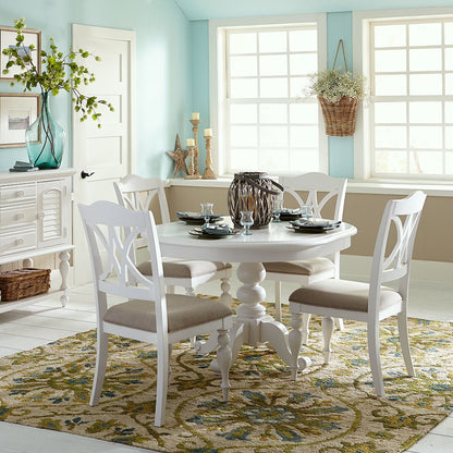 Pedestal Table in Poplar/Pine Solids w/ Wood Products