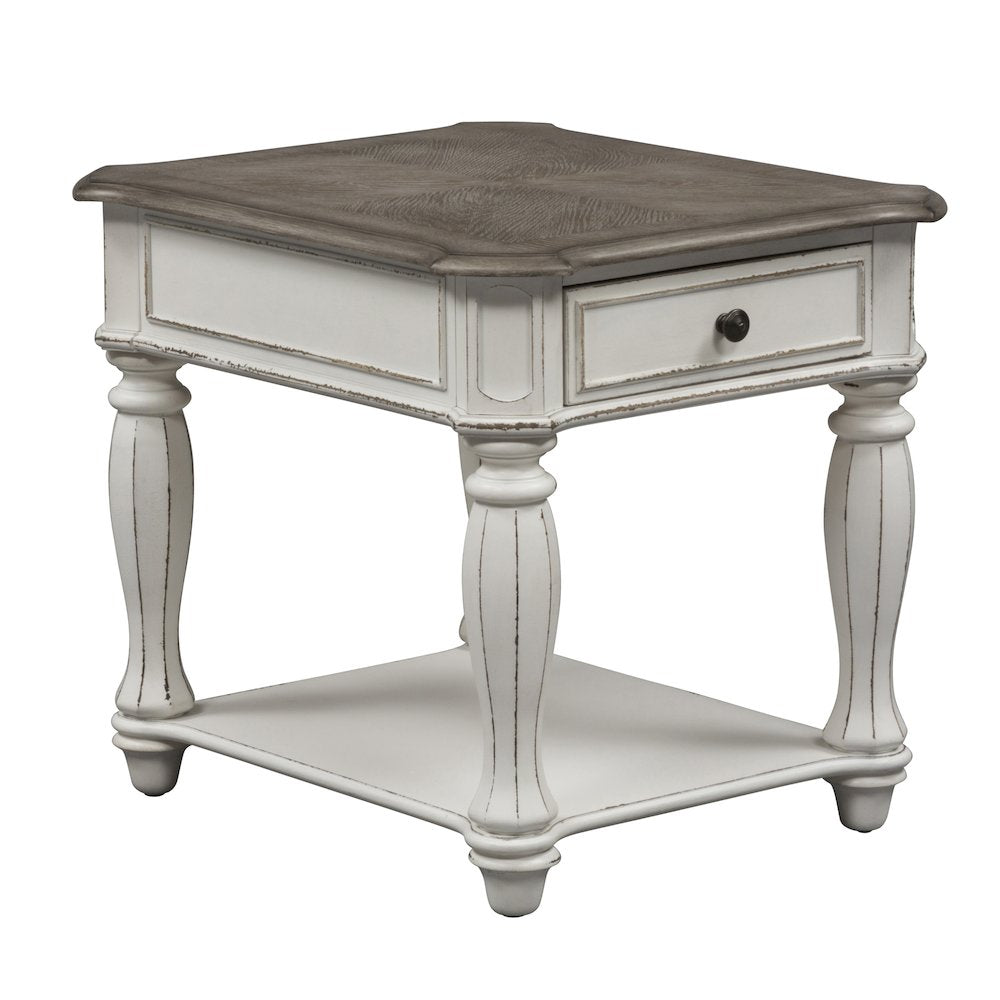 Magnolia Manor 3 Piece Set (1-Cocktail 2-End Tables)