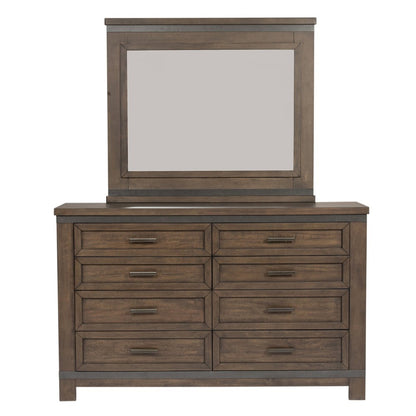 Thornwood Hills King Bookcase Bed, Dresser & Mirror, Chest