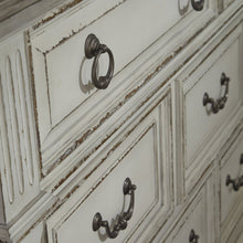 King California Panel Bed, Dresser & Mirror