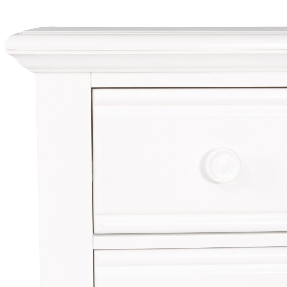 King Panel Bed, Dresser & Mirror, Night Stand
