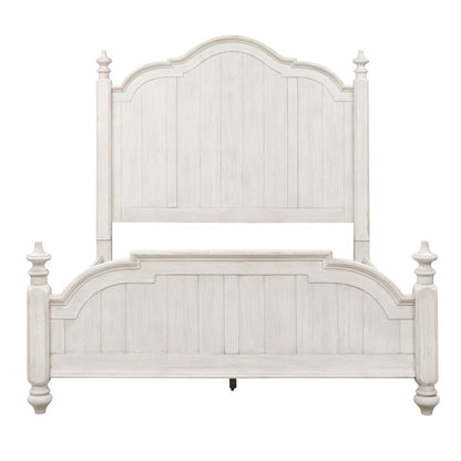 Farmhouse Reimagined King Poster Bed, Dresser & Mirror, Night Stand