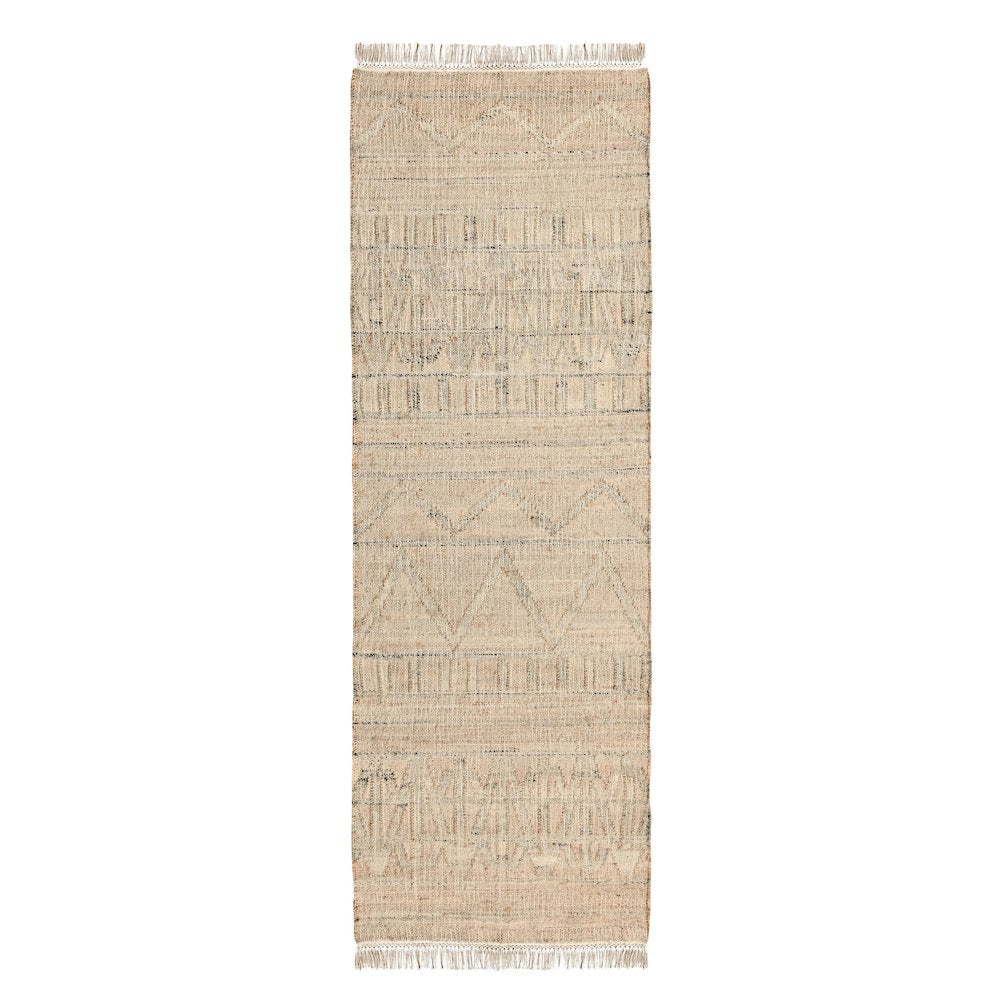 Megan Natural Jute Handwoven Area Rug  Natural 2.6x8